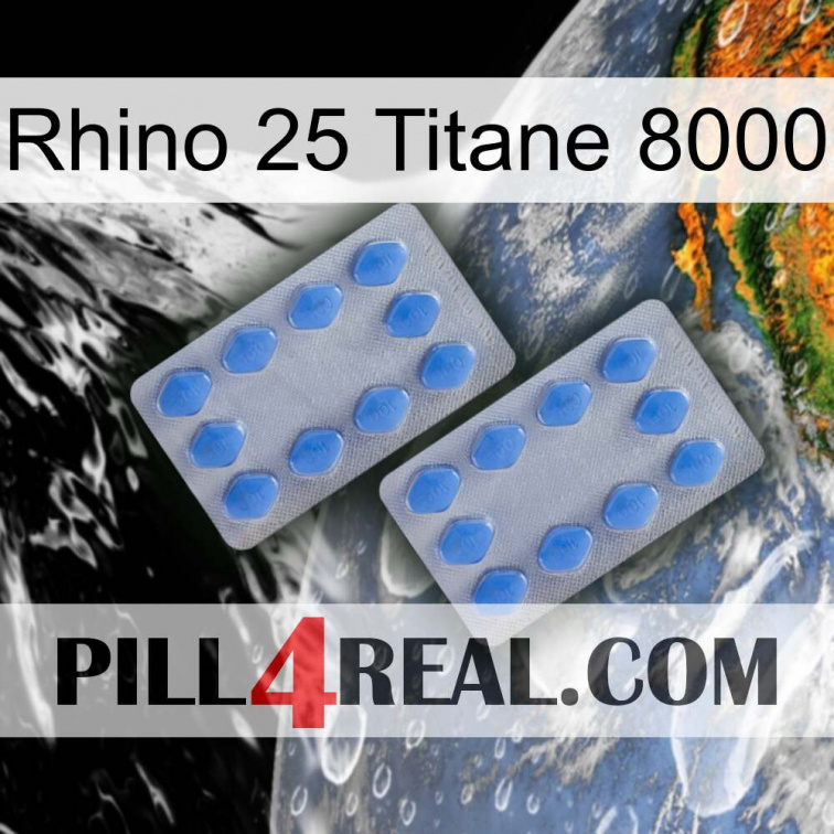 Rhino 25 Titanium 8000 20
